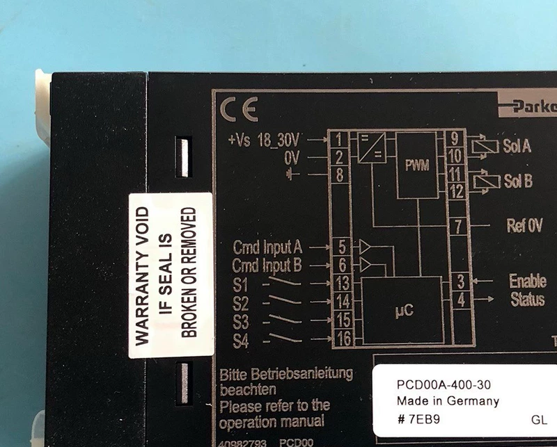 Parker Amplifier PCD00A-400-30 - High-Performance Signal Amplifier 1 PCD00A-400-30