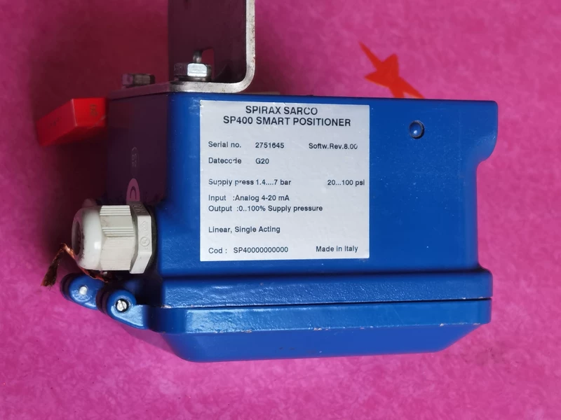 Spirax Sarco SP400 Positioner - Industrial Valve Control Device 1 Spirax Sarco SP400 Positioner - Industrial Valve Control Device