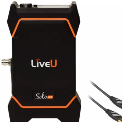 LiveU Solo Pro SDI/HDMI 4K Video Audio Encoder - Live Broadcast Streaming