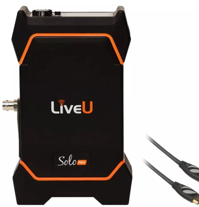 LiveU Solo Pro SDI/HDMI 4K Video Audio Encoder - Live Broadcast Streaming