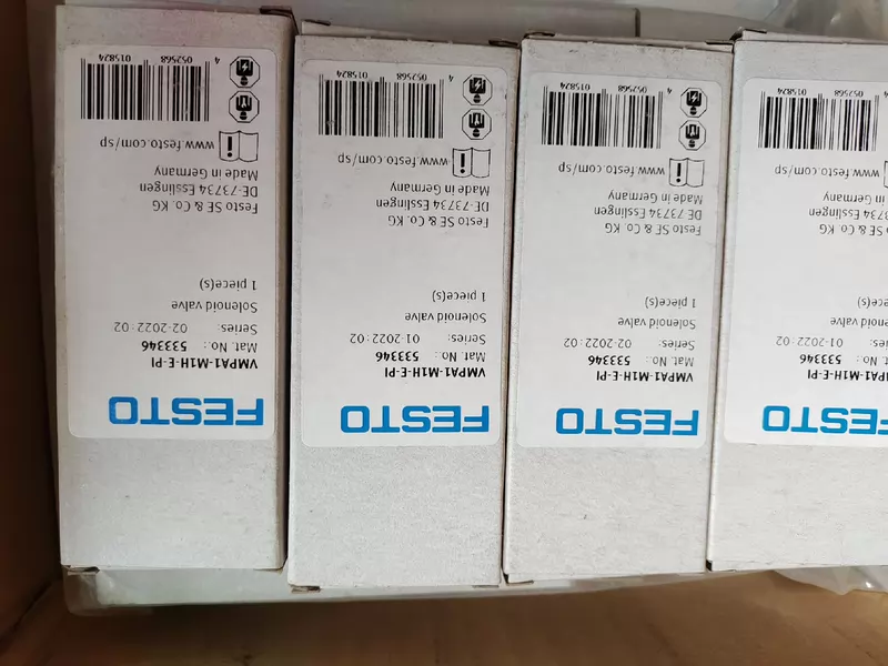 Festo Solenoid Valve 533346 VMPA1-M1H-E-PI - Pneumatic Control Valve 1 Festo Solenoid Valve 533346 VMPA1-M1H-E-PI - Pneumatic Control Valve