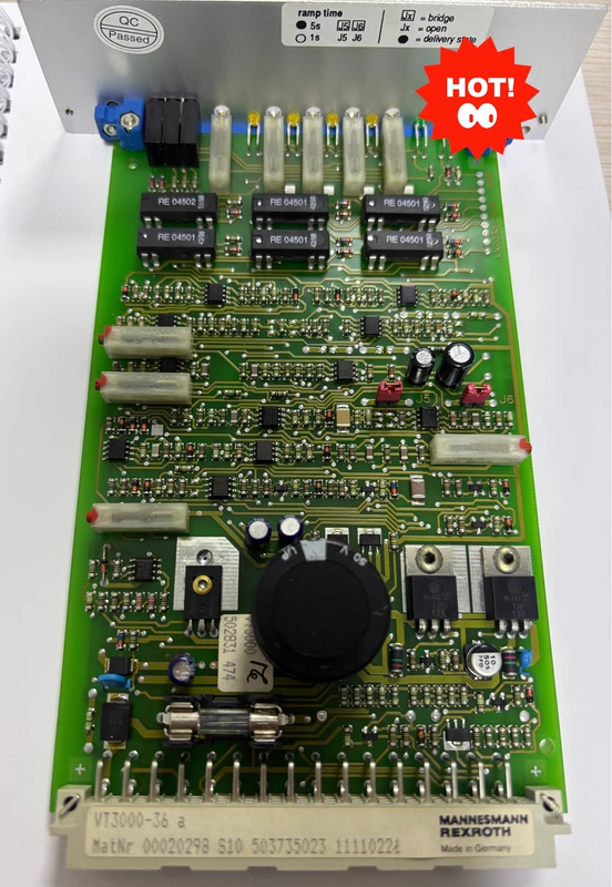 Rexroth Amplifier Board VT3000-36a - Precision Signal Amplification Module 1 Rexroth Amplifier Board VT3000-36a - Precision Signal Amplification Module