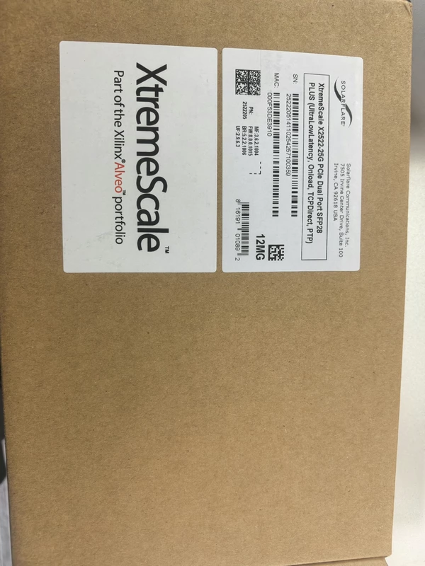 SolarFlare Network Card X2522-25G PLUS - High-Speed Data Adapter 1 SolarFlare Network Card X2522-25G PLUS - High-Speed Data Adapter
