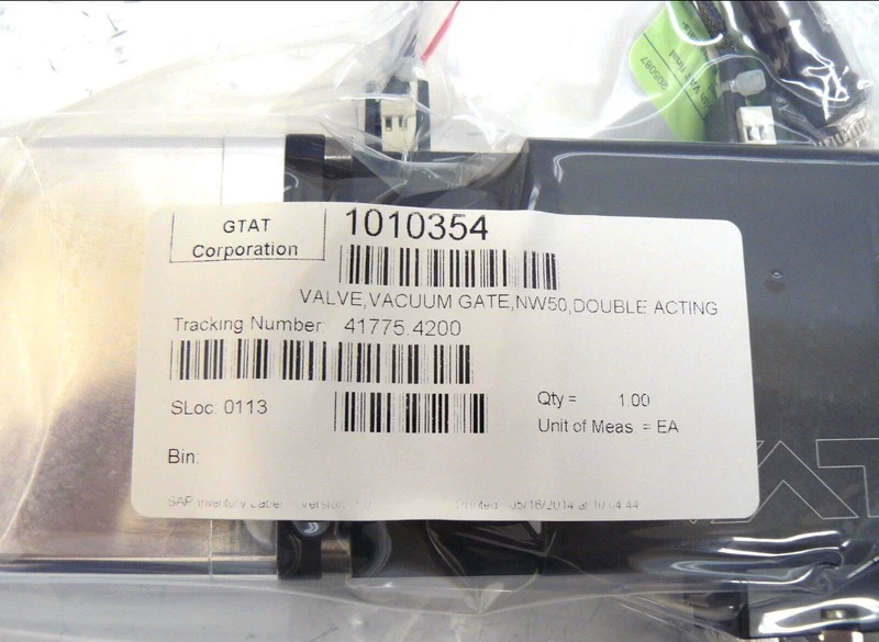 1010354 VAT Vacuum Valve - High-Performance Sealing Mechanism