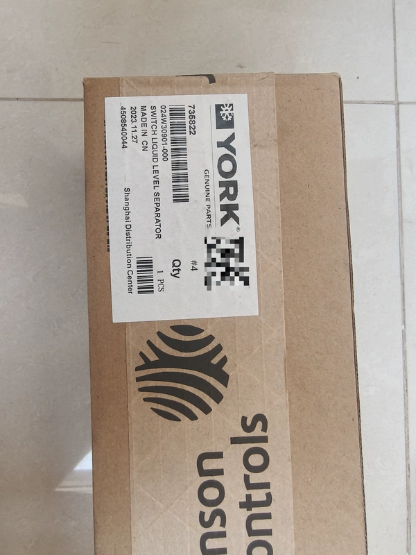 024W3901-000 York Liquid Level Switch - Precise Fluid Monitoring