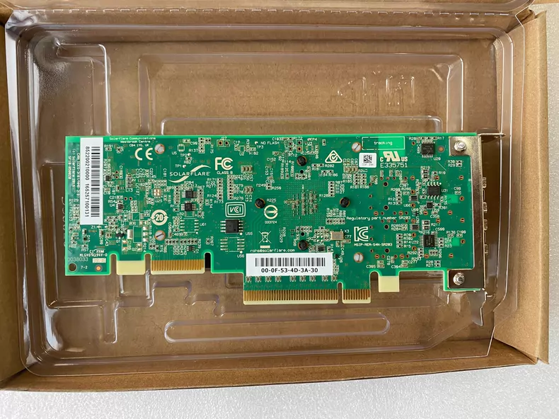 SFN8522 10G Network Card by SOLARFLARE - High-Speed Data