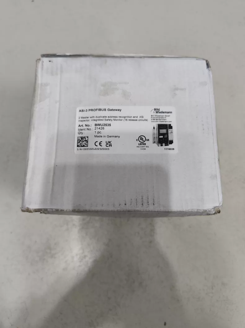 Bihl+Wiedemann 1013750625529: Precision Control Module