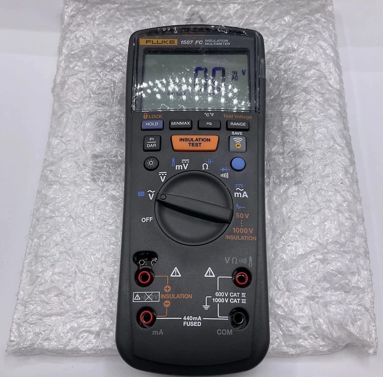 1587FC FLUKE Multimeter - Accurate Insulation & Voltage Checks