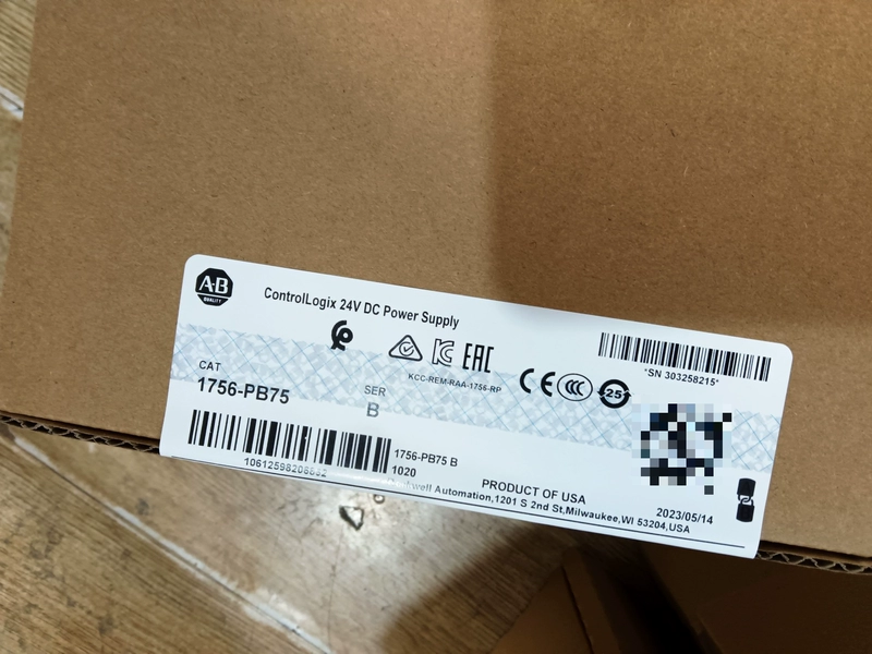 1756-PB75 Allen-Bradley Supply - Efficient Power Management