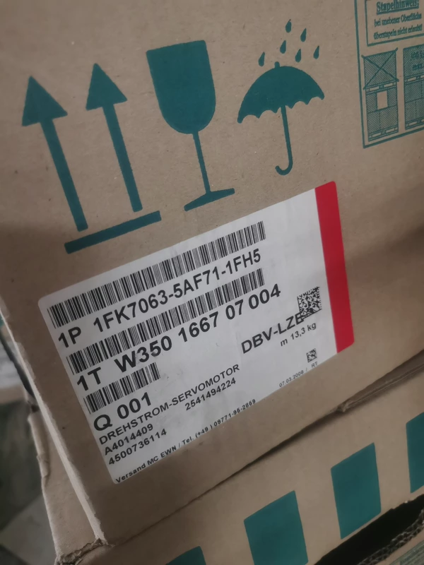 1FK7063-5AF71-1FH5 Servo Motor by SIEMENS - Industrial Excellence