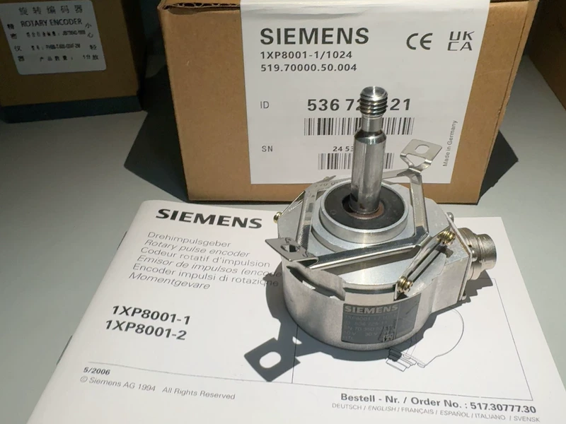 1XP8001-1/1024 Encoder by Siemens - High Accuracy