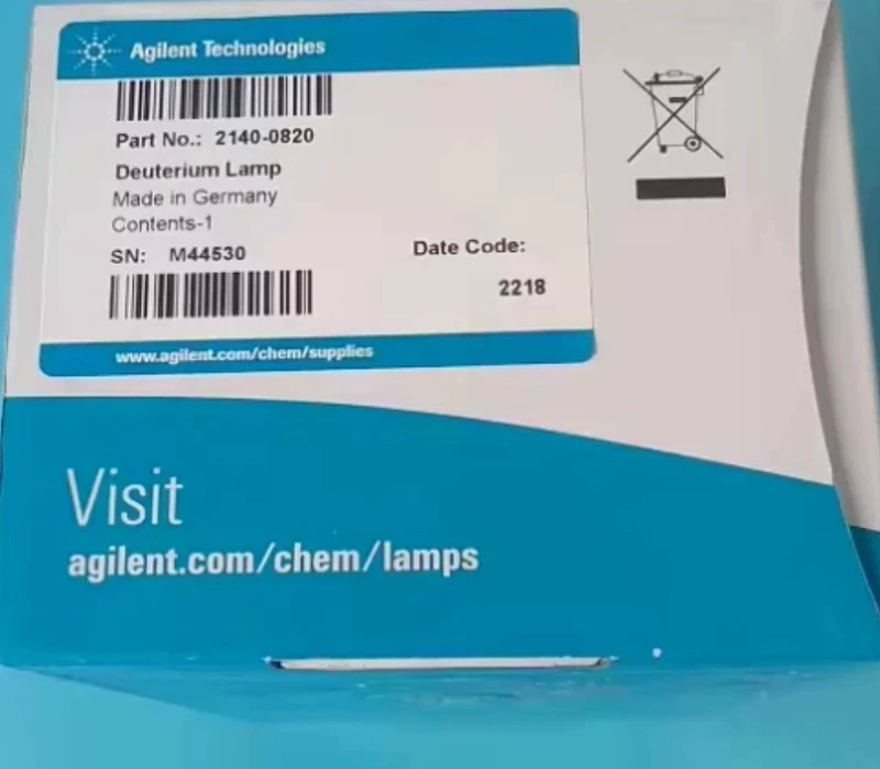 2140-0820 Agilent Deuterium Lamp: Long-Lasting Illumination