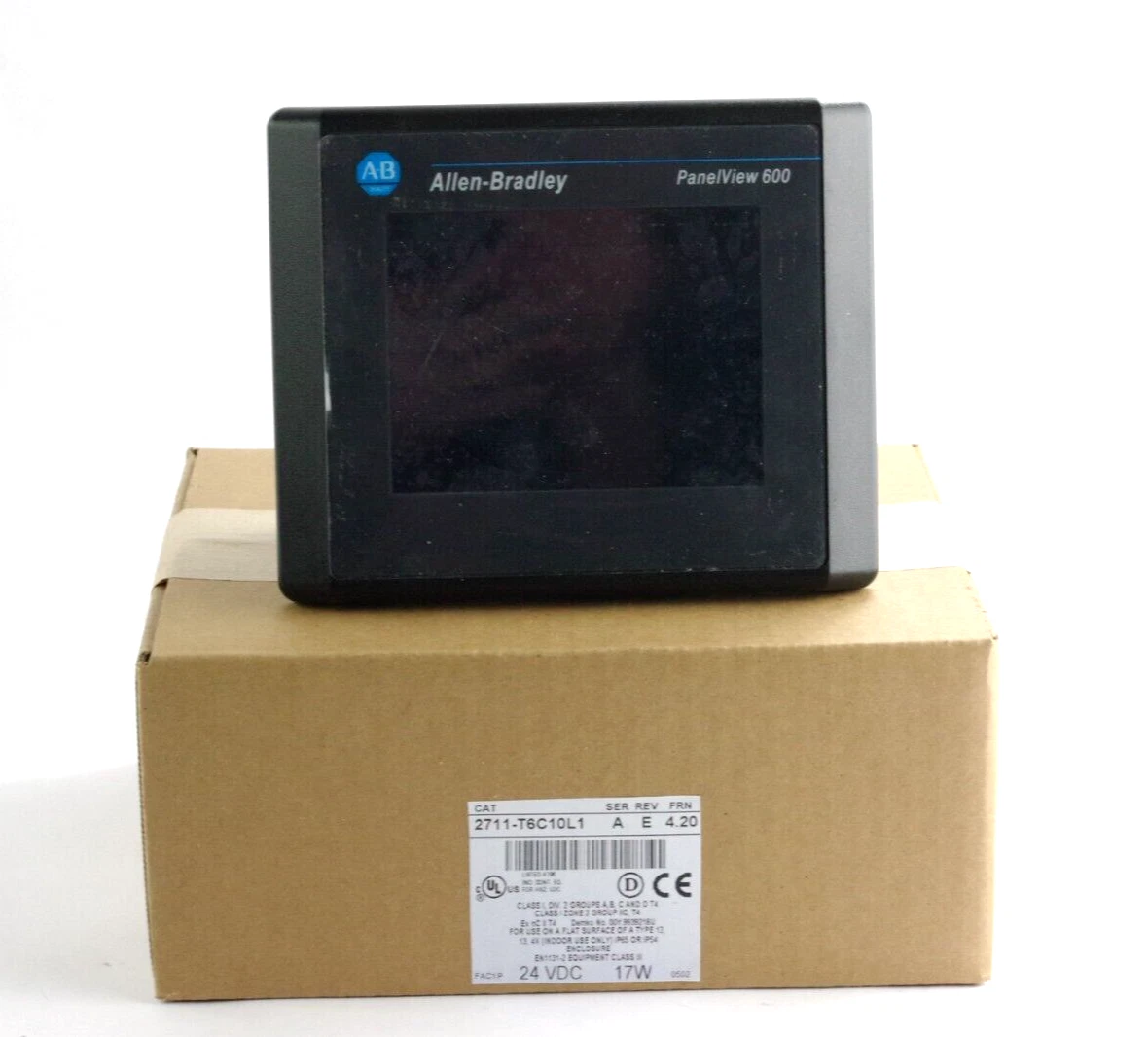 Allen-Bradley Touch Screen HMI Model 2711-T6C10L1 Panel