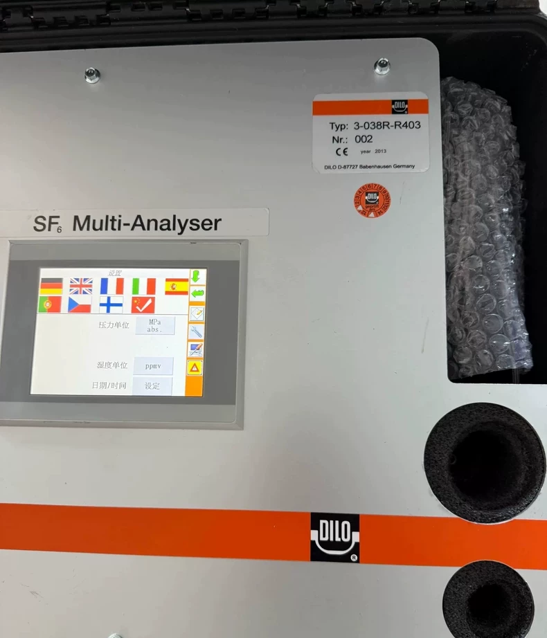 DILO 3-038R-R403 SF6 Gas Analyzer High Precision Model