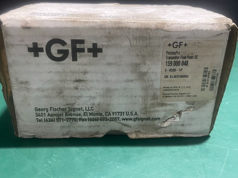 3-8550-1P +GF+ Flow Transmitter - High-Precision Flow Monitoring