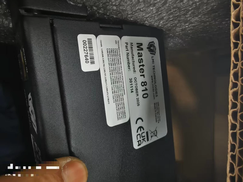 301114 LMI Master Laser Controller - Advanced Control Features