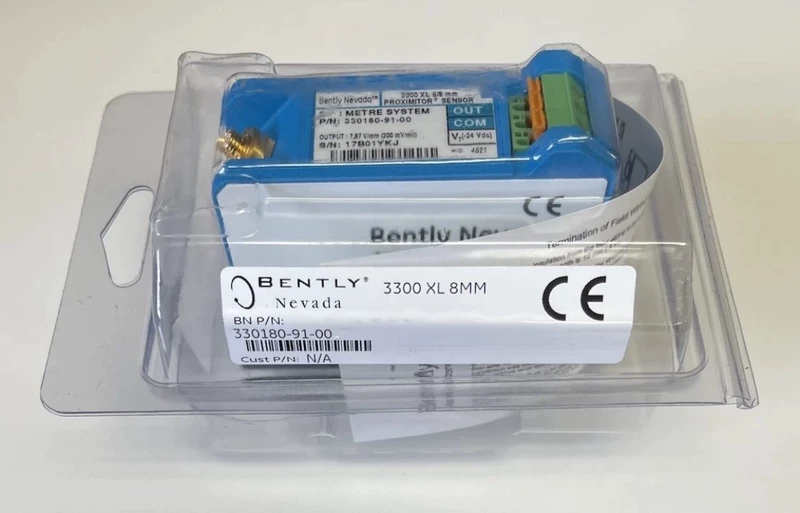 Precise Detection with Bently Nevada 330180-91-00 Sensor