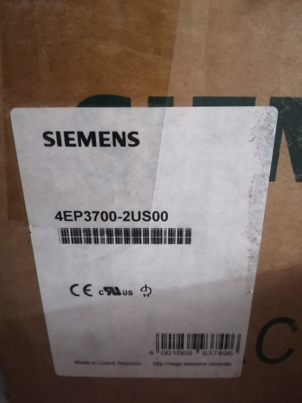 4EP3700-2US00 SIEMENS Reactor - Reliable Voltage Stabilization