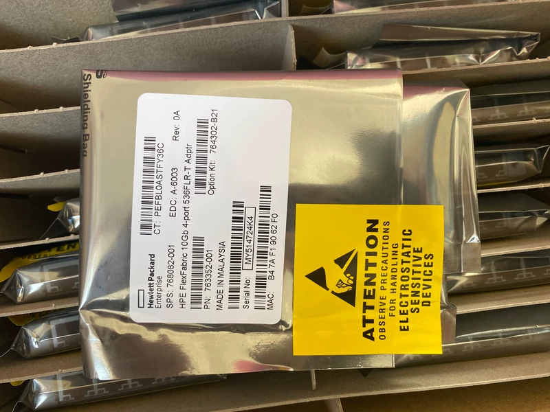 768082-001 HP 4-Port Network Adapter - Reliable Data Transfer