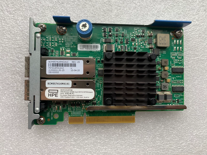 Speed Up Networking with HP BCM957414M4141C SFP28 Adapter