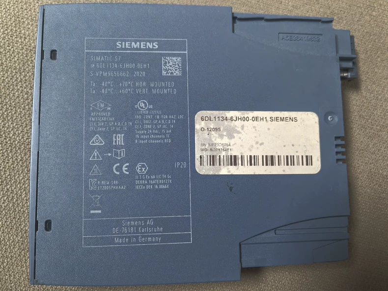6DL1134-6JH00-0EH1 SIEMENS TC/RTD Module for Accurate Readings