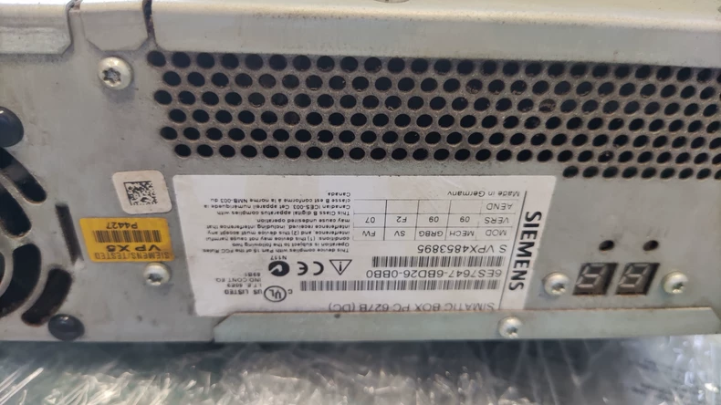 Siemens Industrial Computer 6ES7647-6BD26-0BB0 Robust Performance