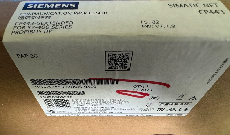 Siemens 6GK7443-5DX05-0XE0 Industrial Ethernet Switch for Networks