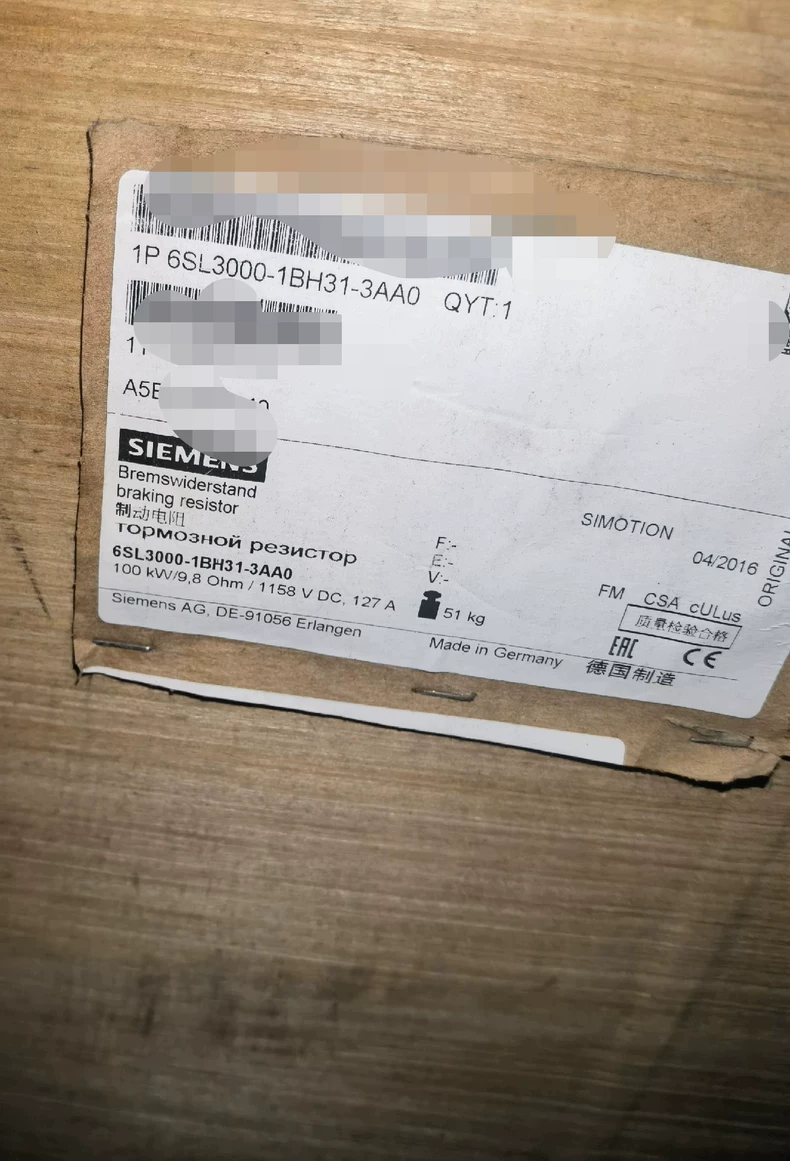 6SL3000-1BH31-3AA0 SIEMENS Filter - High-Performance Line Conditioning