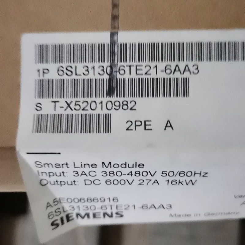 6SL3130-6TE21-6AA3 Siemens Driver - Reliable Operation