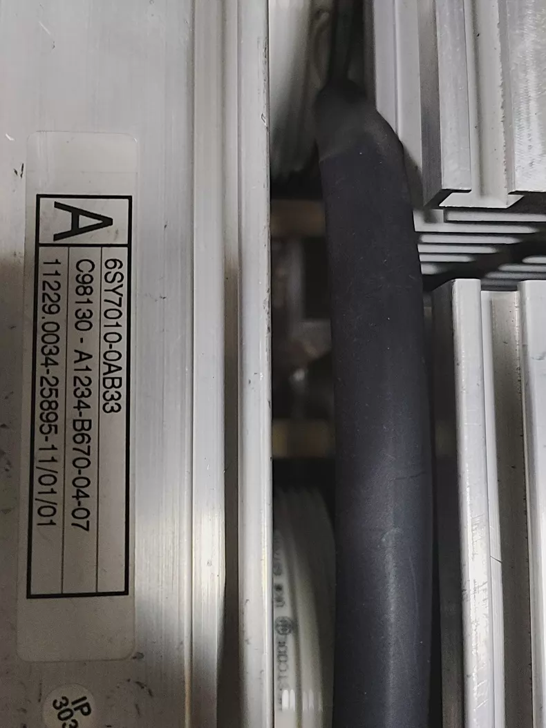 Power Control with SIEMENS 6SY7010-0AB33 Thyristor Module