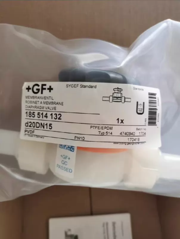 Manual Diaphragm Valve GF d20DN15 for Precision