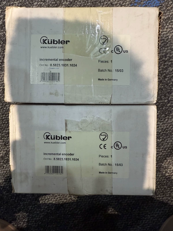 Kuebler Incremental High-Temp Encoder 8.5823.1831.1024