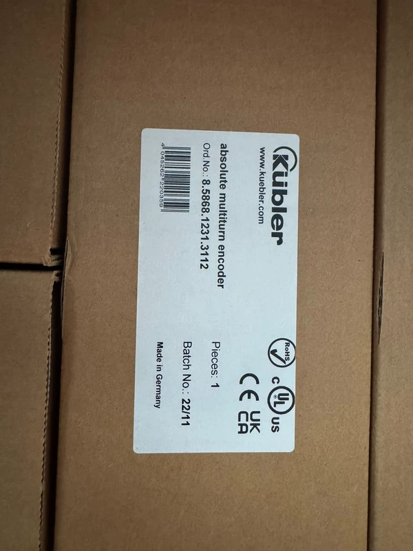 8.5868.1231.3112 Kubler Encoder: High-Resolution Sensing