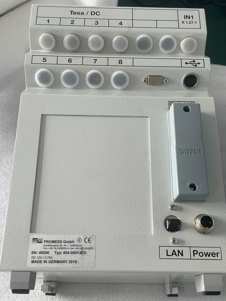 804-0001-075 PROMESS Runout Measuring Instrument for Quality Control