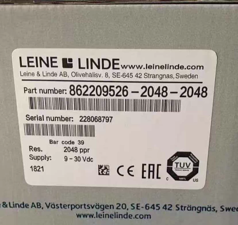 862209526-2048-2048 LEINE LINDE Encoder - Accurate Feedback