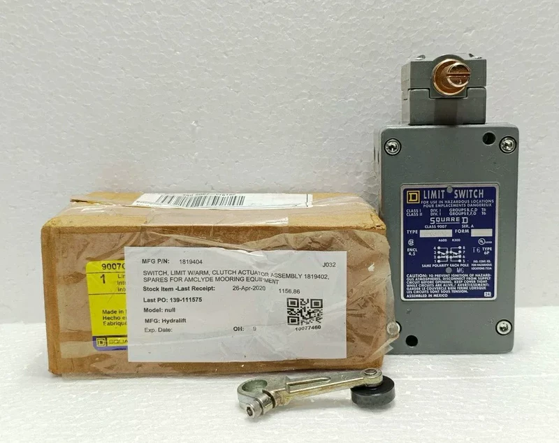9007CR61A2 Square D Limit Switch: Reliable Safety Activation