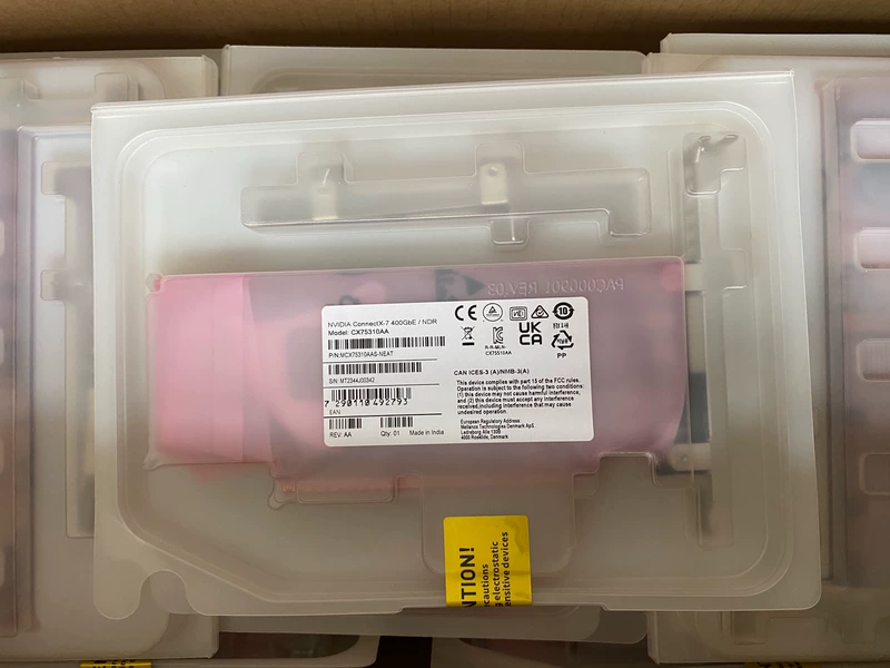 Single-Port Network Card Mellanox CX75310AA - Data Transfer