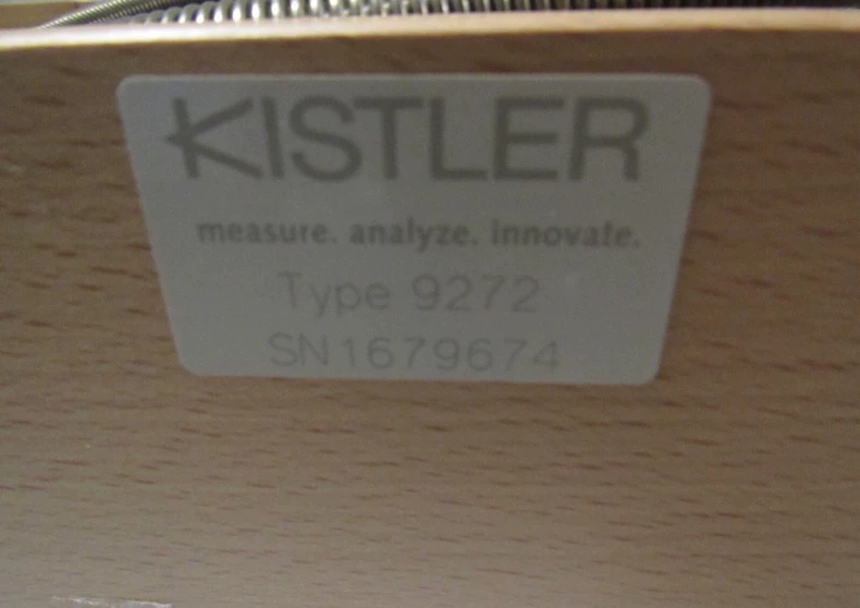 Advanced Force Dynamometer 9272 by Kistler