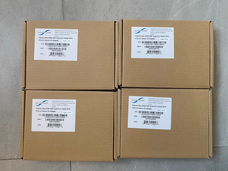 SFN7122F SOLARFLARE 10Gigabit Dual-Port Network Card