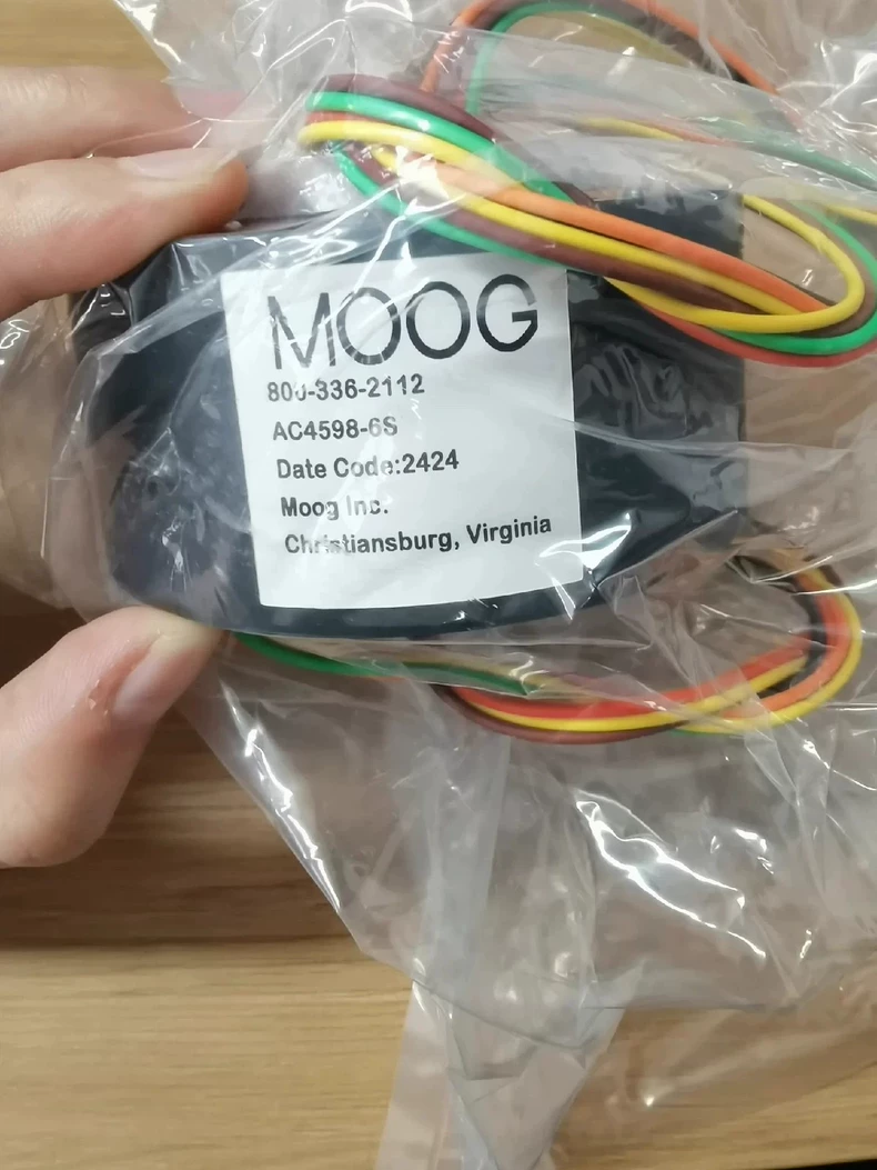 MOOG Encoder Slip Ring AC4598-6S for Precision Rotation