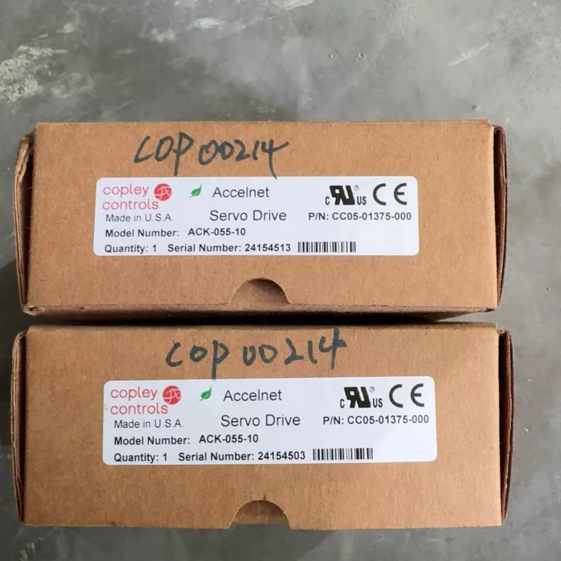High-Precision Copley Servo Drive Model ACK-055-10
