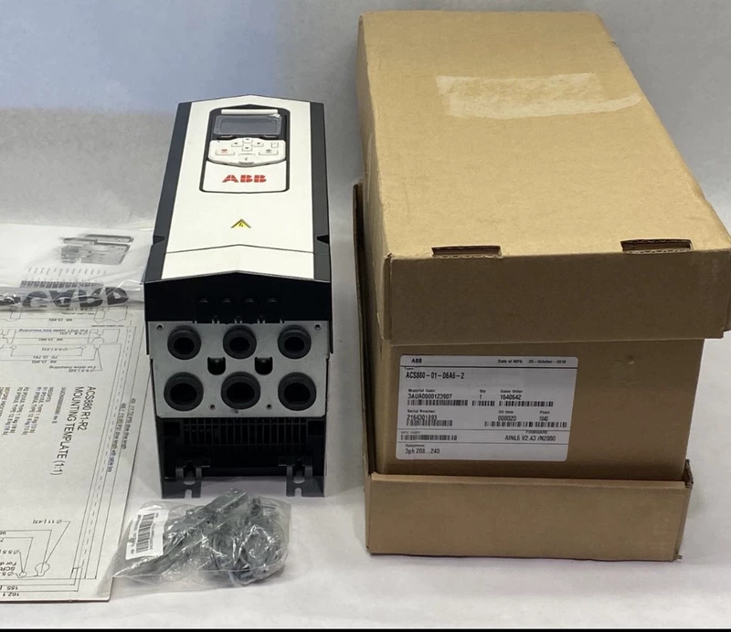 ACS880-01-06A6-2 ABB Drive - Precise Speed and Torque Regulation
