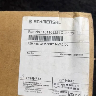 Schmersal Safety Door Switch AZM415-02/11ZPKT Model
