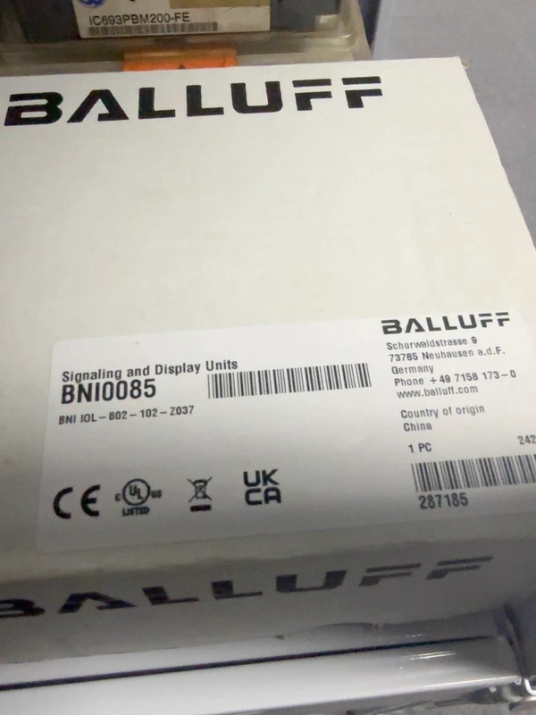 BNI0085 BALLUFF Signal Indicator Unit - Accurate Monitoring