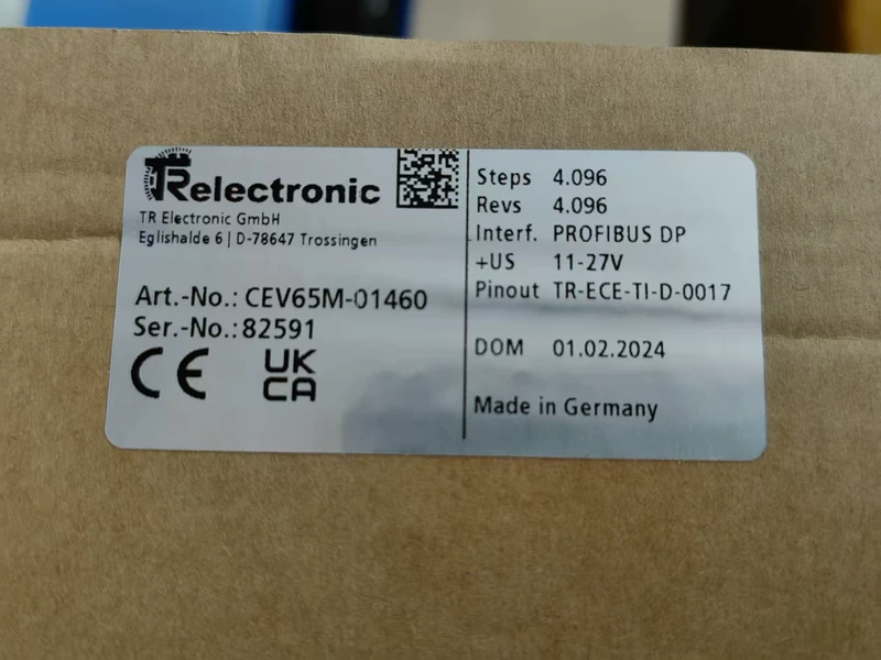 TR CEV65M-01460 Encoder - High-Accuracy Position Sensor