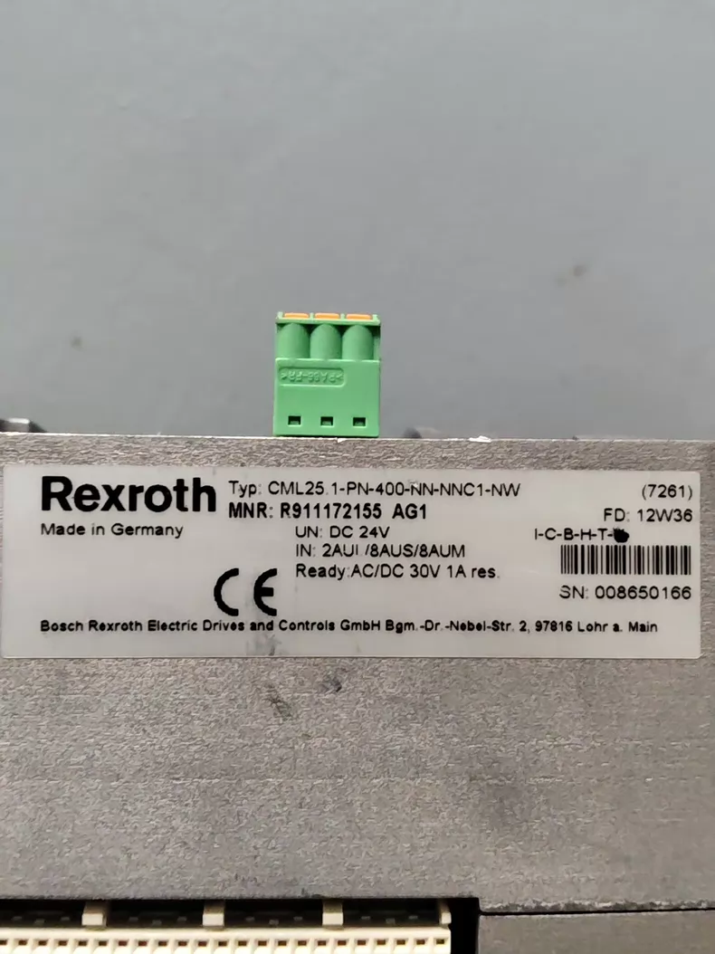 CML25.1-PN-400-NN-NNC1-NW PLC by REXROTH - Precise Control