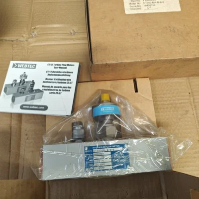 Webtec Flow Meter CT60-MA-B-B-6 Accurate Fluid Monitoring