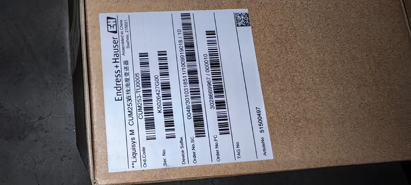CUM253-TU0005 Endress+Hauser - Reliable Turbidity Sensor