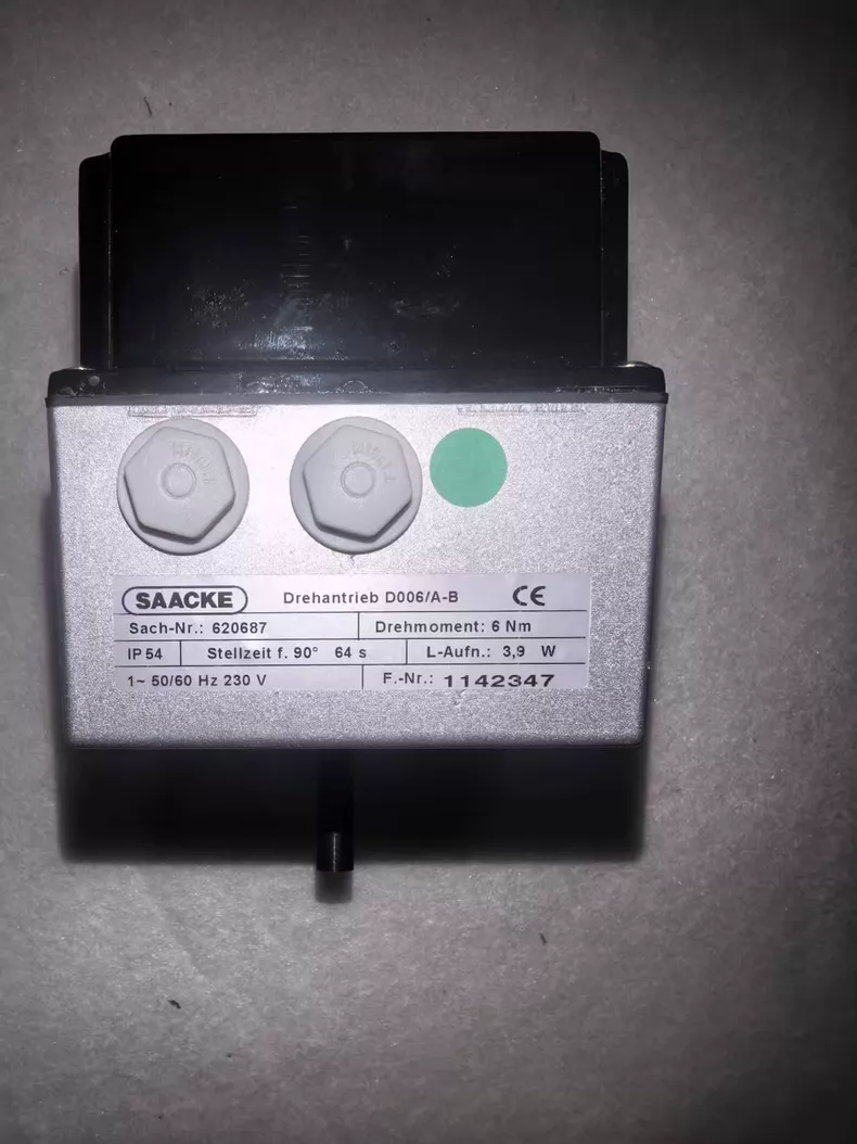 Industrial Power with SAACKE D006 620687 Servo Motor