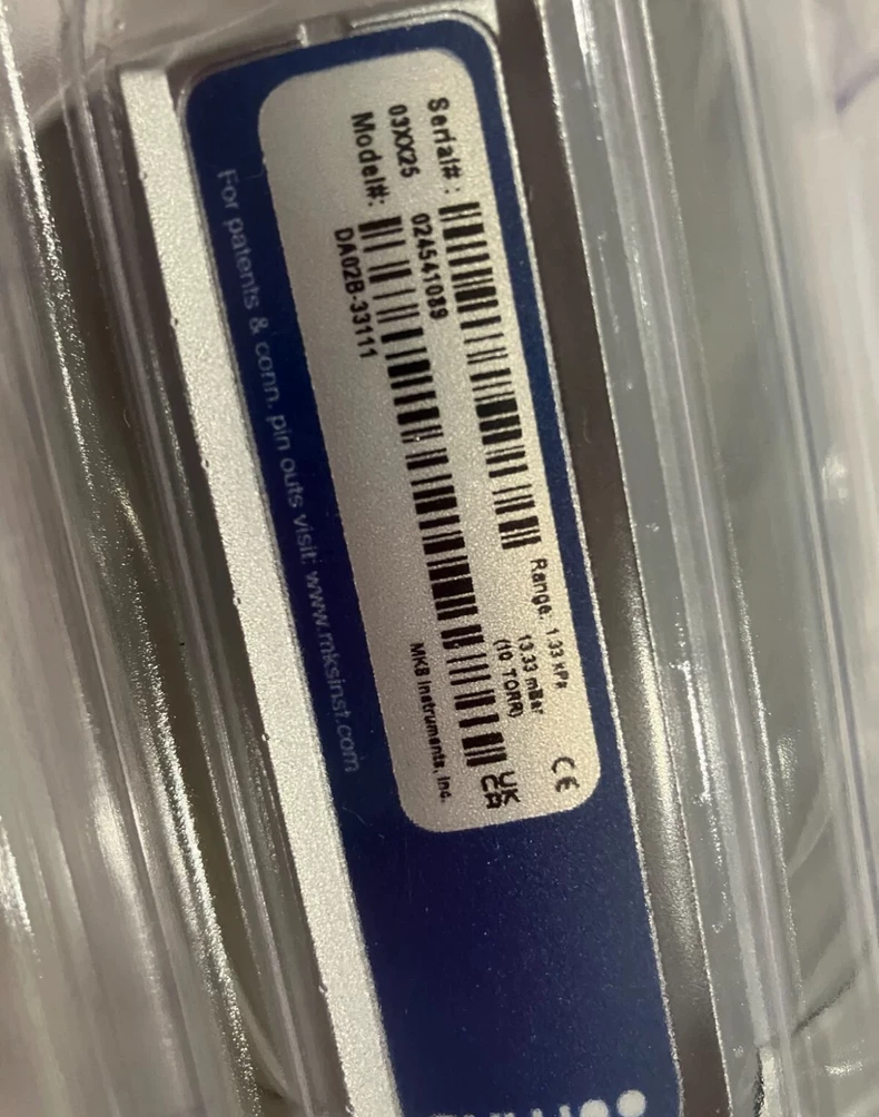 DA02B-33111 MKS Baratron Gauge - Digital Pressure Monitoring